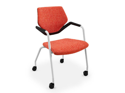 NOOK - Reception chair with castors _ König Neurath