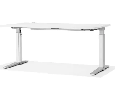 TALO.S - Height-adjustable rectangular workstation desk _ König Neurath