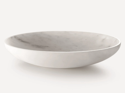 BOWL 10 - Countertop oval marble washbasin _ Kreoo
