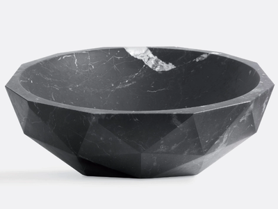 DIAMOND - Countertop marble washbasin _ Kreoo