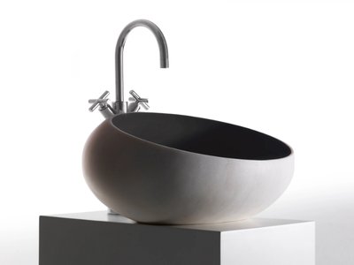 GONG - Countertop marble washbasin _ Kreoo