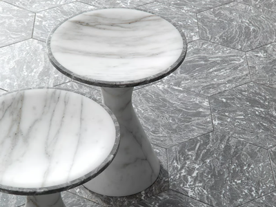 PEDINA - Marble stool _ Kreoo