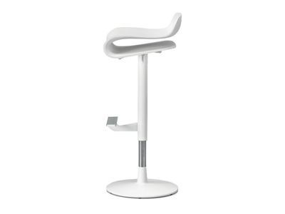 BCN - Swivel stool height-adjustable _ Kristalia