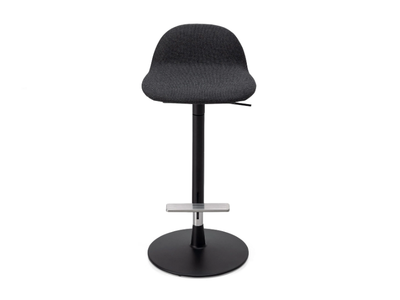 PILAT - Swivel fabric stool height-adjustable _ Kristalia