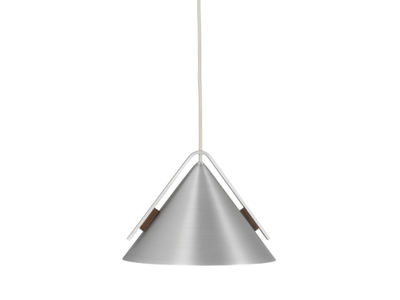 CONE - Aluminium and wood pendant lamp _ Kristina Dam Studio