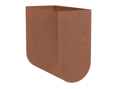 CURVED - Fabric magazine rack _ Kristina Dam Studio