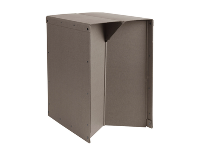 EDO - Rectangular cardboard side table _ Kristina Dam Studio