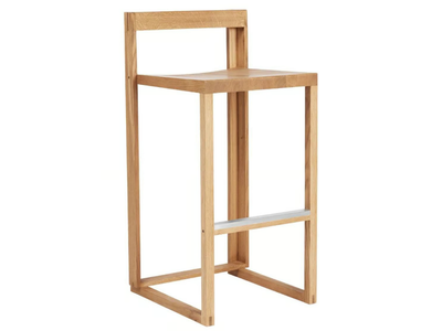 OUTLINE - High oak barstool _ Kristina Dam Studio