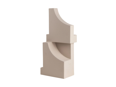 SERIF - Terracotta sculpture _ Kristina Dam Studio