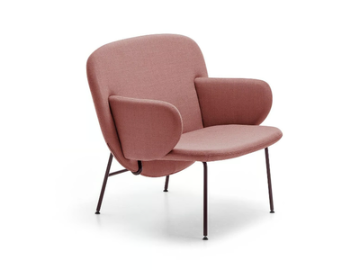 ALA - Fabric armchair with armrests _ La Cividina