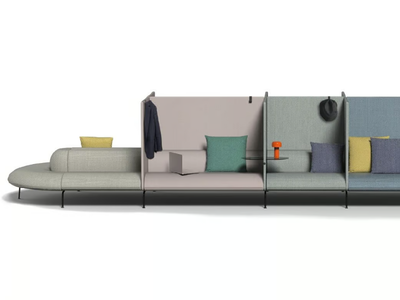 COUCHETTE - Modular fabric sofa _ La Cividina