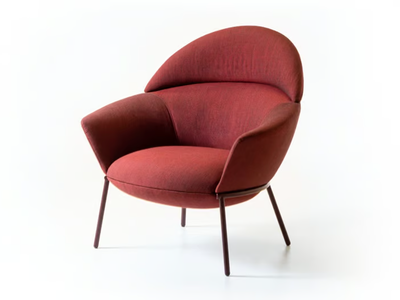 SWALE - Fabric armchair with armrests _ La Cividina