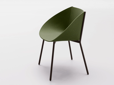 TACO - Felt chair _ La Cividina