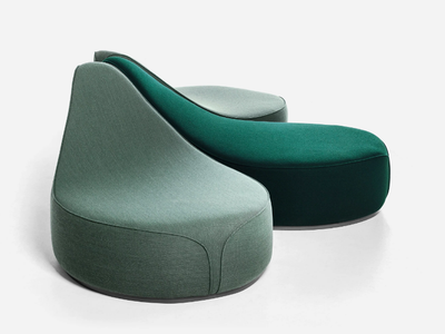 WAVES - Upholstered day bed _ La Cividina