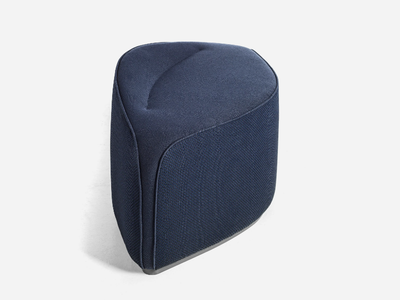 WAVES - Upholstered pouf _ La Cividina