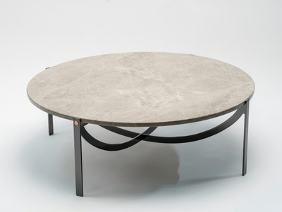 ASTRA - Low round granite coffee table _ La Manufacture
