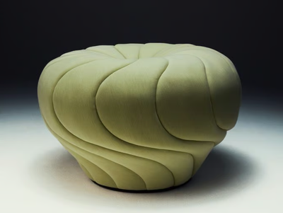CHAMPIGNON - Fabric pouf _ La Manufacture