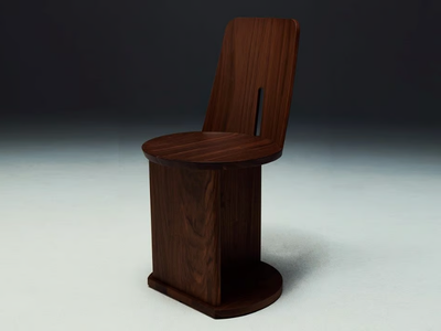 INTERSECTION - Solid wood chair _ La Manufacture