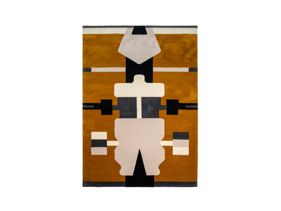 PLAYTIME HOPSCOTCH - Patterned rectangular wool rug _ La Manufacture