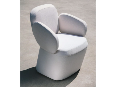 SASSI - Fabric armchair with armrests _ La Manufacture