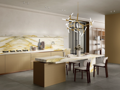 CALACATTA MEDICEO BOOK MATCH LUCIDATO - Laminam® wall tiles _ Laminam