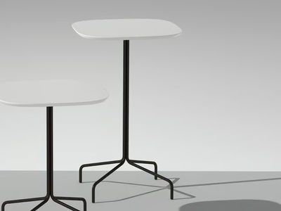 LUCKY - Contract table with 4-star base _ LAMM