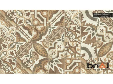 RAMBLA RANDOM - Technical porcelain flooring with encaustic effect _ land porcelanico