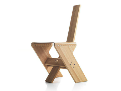 CANONE - Solid wood chair _ Lando