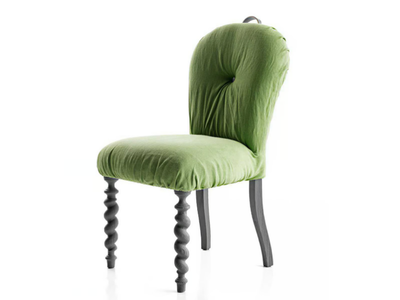CHELLE - Upholstered fabric chair _ Lando