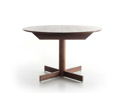 DIADE - Extending solid wood dining table _ Lando