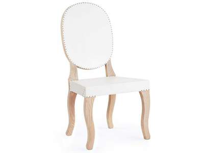 GAUCHA - Medallion solid wood chair _ Lando