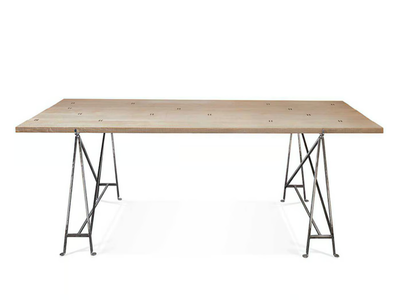 HAUTE COUTURE - Rectangular solid wood dining table _ Lando