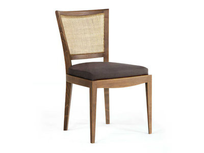 MILANO - Upholstered solid wood chair _ Lando
