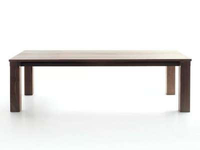 ORA BLU - Rectangular extending solid wood dining table _ Lando