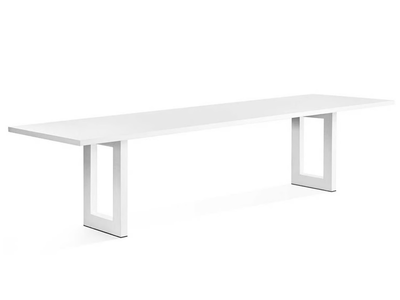 PALLADINO - Rectangular solid wood dining table _ Lando