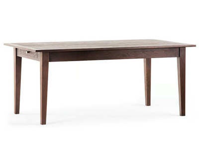 SHAKER - Rectangular extending solid wood dining table _ Lando