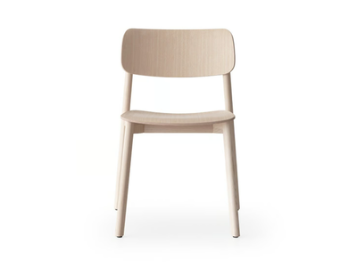 OIVA - Stackable wooden chair open back _ Lapalma