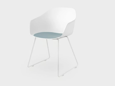 SEELA AC OUTDOOR - Sled base polypropylene chair with armrests _ Lapalma