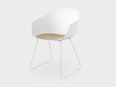 SEELA AC - Sled base polypropylene chair with armrests _ Lapalma