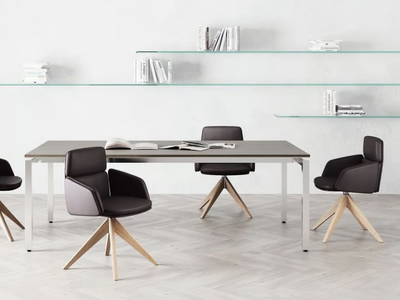 LEAD - Upholstered chair with armrests _ Las Mobili