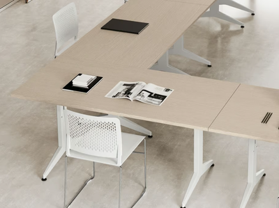 OYO - Folding office desk with flip-top _ Las Mobili