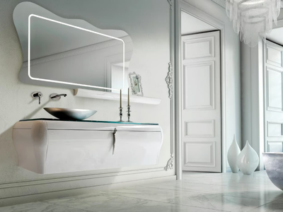 GAUDÌ ELEGANT 09 - Wall-mounted vanity unit _ LASA IDEA