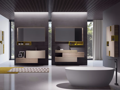 MAKE B 12 - Bathroom cabinet / vanity unit _ LASA IDEA