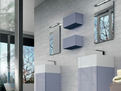 SYN 06 - Wall-mounted vanity unit _ LASA IDEA
