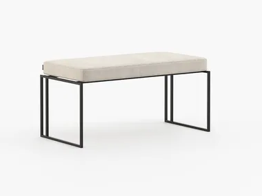 ACHILLES - Upholstered fabric bench _ Laskasas