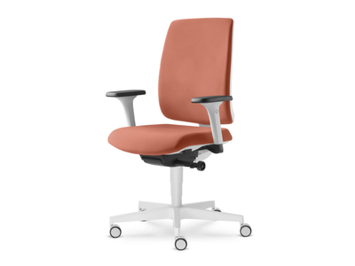 LEAF 501-SYA - Swivel fabric office chair with armrests _ LD Seating