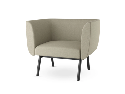 NIDO NI-K1-L-N1 - Fabric armchair with armrests _ LD Seating