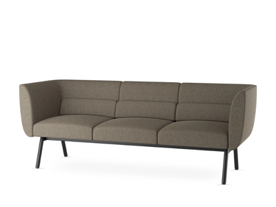 NIDO NI-K3-L-N1 NI-BO - 3 seater fabric sofa _ LD Seating