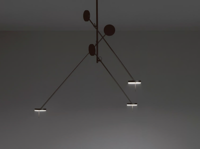 INVISIBLE - LED steel ceiling lamp _ LedsC4
