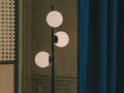 PERLINA - Metal floor lamp _ LedsC4